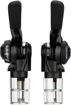 MICROSHIFT BS-M10 V+h Set Lenkerendschalthebel 2-/3-/10-fach Für Shimano MTB -Fahrradkomponenten 253541