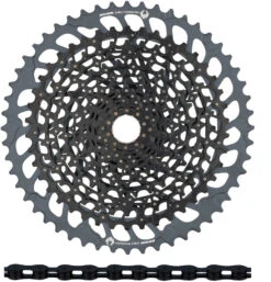 SRAM GX Eagle XG-1275 Kassette + Eagle Kette 12-fach Verschleißset -Fahrradkomponenten 338262