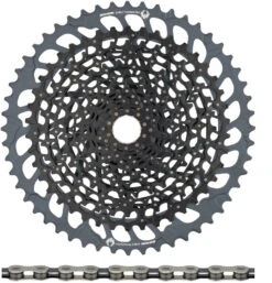 SRAM GX Eagle XG-1275 Kassette + Eagle Kette 12-fach Verschleißset -Fahrradkomponenten 338268