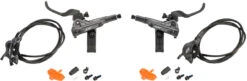 Shimano XT V+h Set Scheibenbremse BR-M8120 / BR-M8100 Mit Metallbelag J-Kit 27 Shimano XT V+h Set Scheibenbremse BR-M8120 / BR-M8100 Mit Metallbelag J-Kit -Fahrradkomponenten 383824