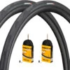 Continental Grand Prix 5000 28" Faltreifen 2er-Set + Race Schläuche 28 -Fahrradkomponenten 398897