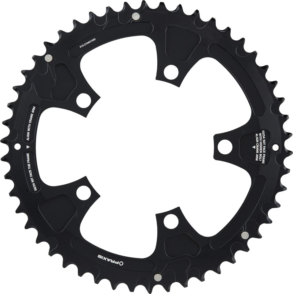 Praxis Works Buzz Road Kettenblatt-Set, 5-Arm, 110 Mm Lochkreis 4 Praxis Works Buzz Road Kettenblatt-Set, 5-Arm, 110 Mm Lochkreis – Bild 2